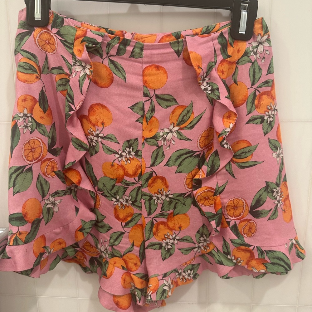 Finder citrus-printed shorts